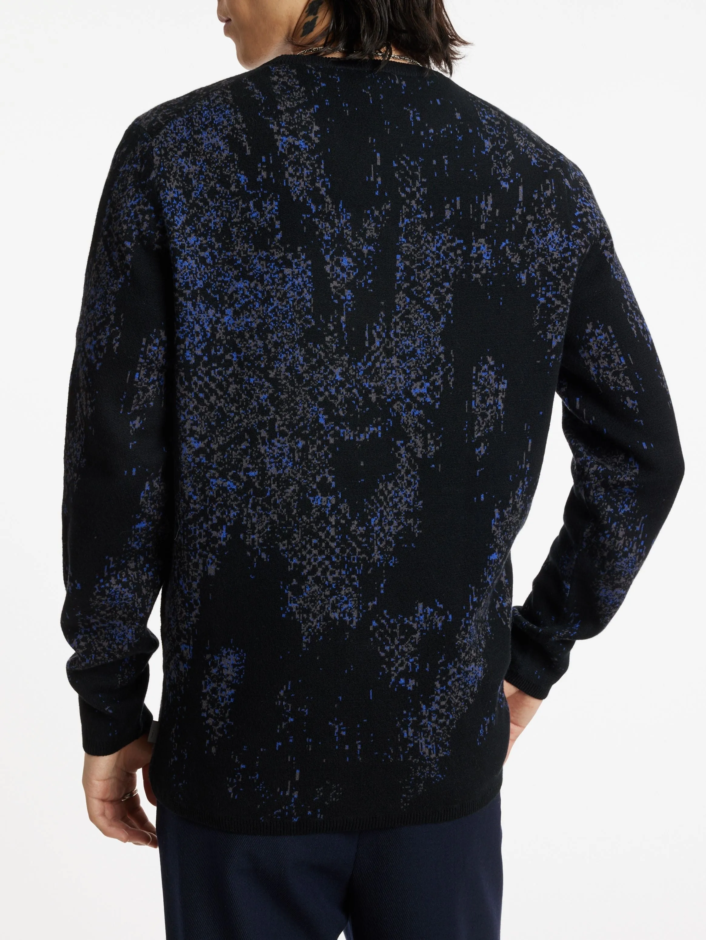 LONG SLEEVE CREWNECK (PYTHON) - JOHN VARVATOS
