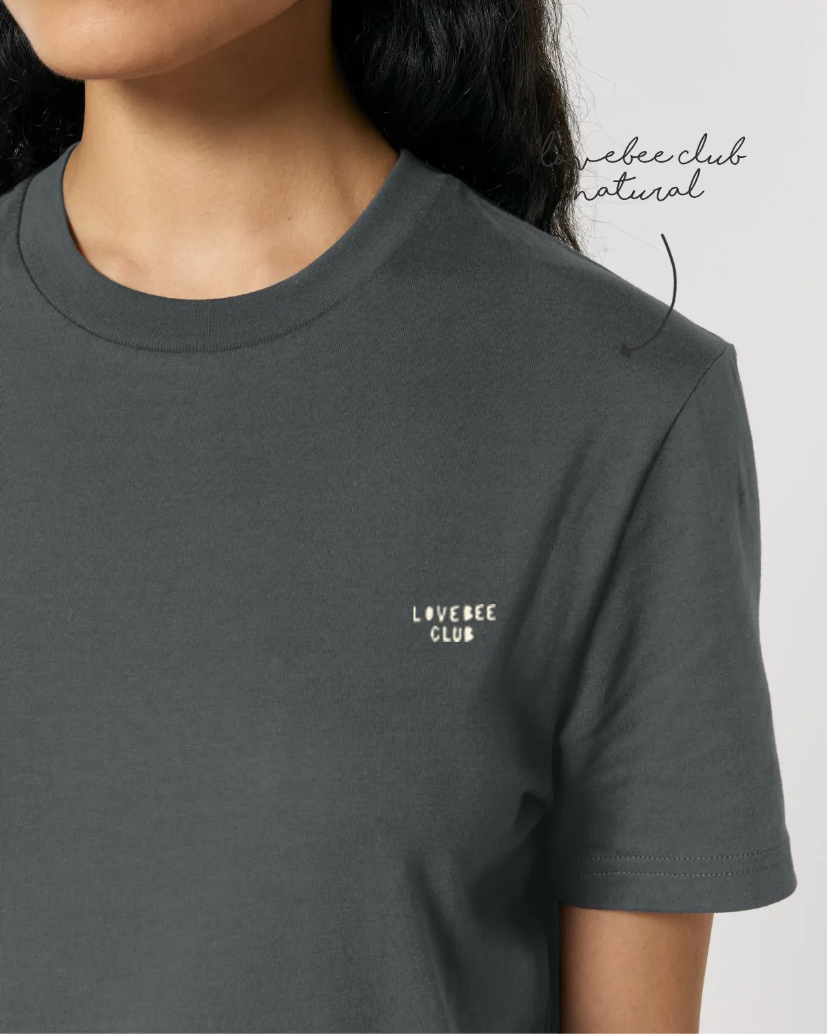 LoveBee Adult T-shirt | Dark Grey