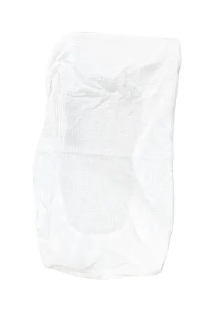 Lulujo muslin fitted bassinet sheet
