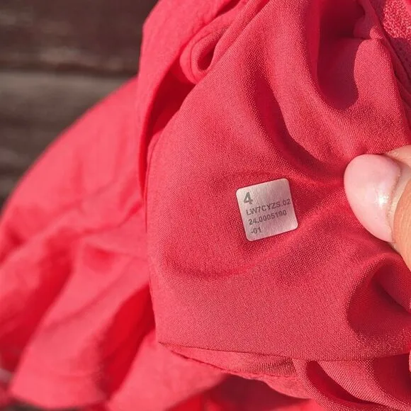 Lululemon License to Train High-Rise Short 4&quot; glazed pink size‎ 4 NWT