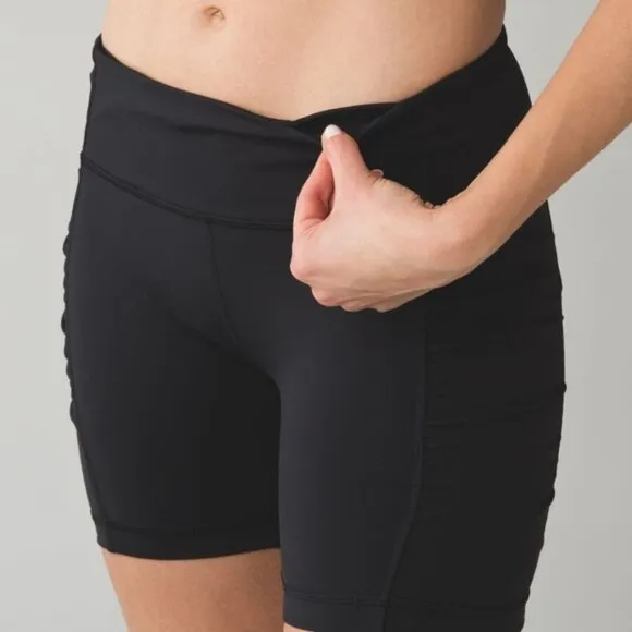 Lululemon Speed Track Short Black