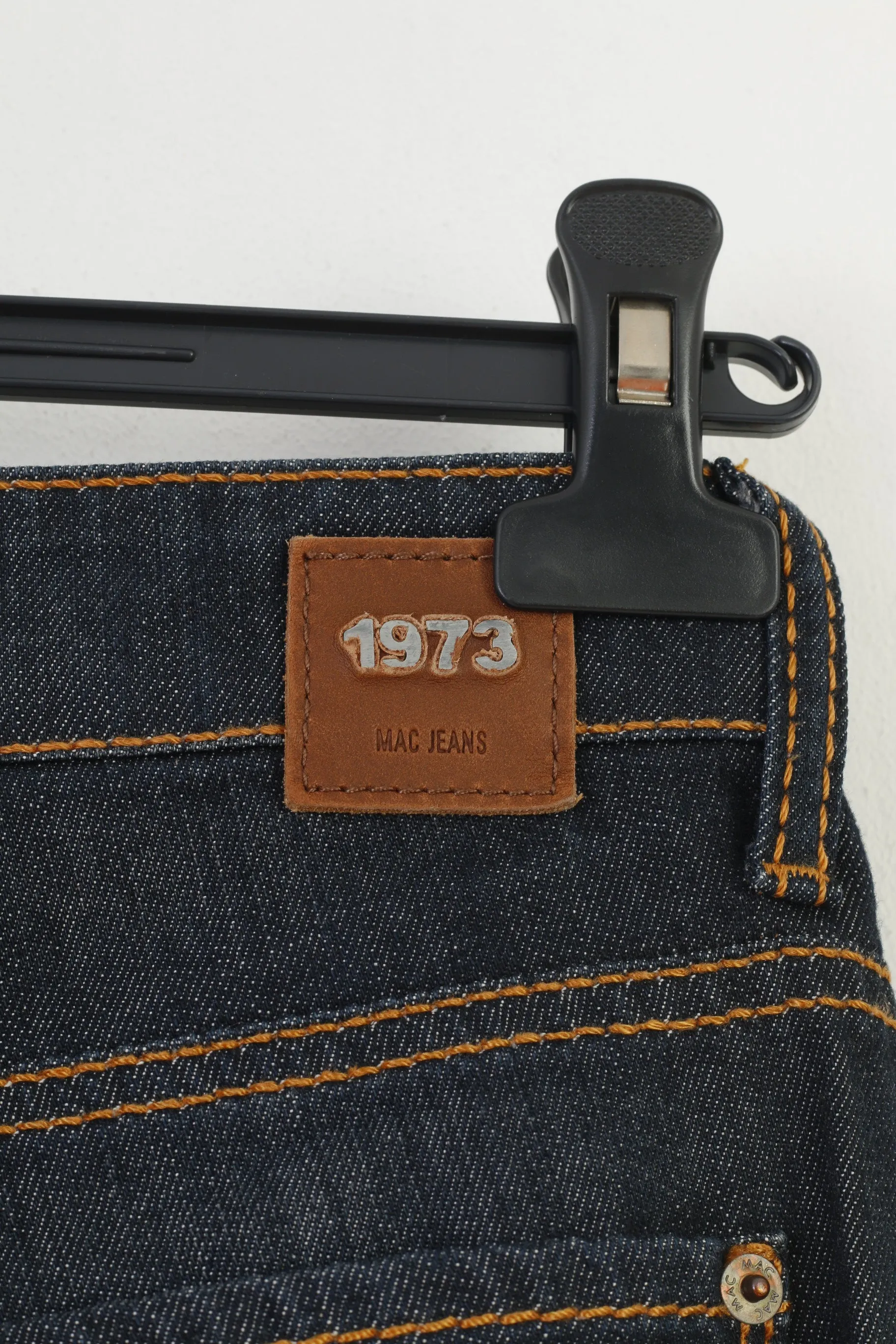 MAC Jeans Women 42  Trousers Jeans Cotton Navy Denim Melanie Pants