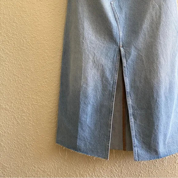 Madewell Denim Maxi Skirt