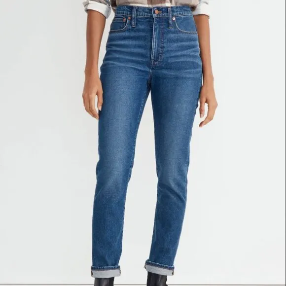 Madewell High-Rise Slim Boyjean Jeans Size 27