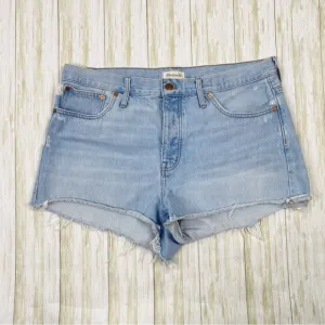 Madewell Light Wash Relaxed Denim Blue Jean Shorts