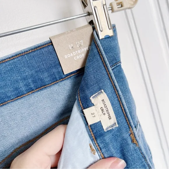Madewell • Roadtripper Crop Jeans in Iberia Wash skinny ankle cropped slim