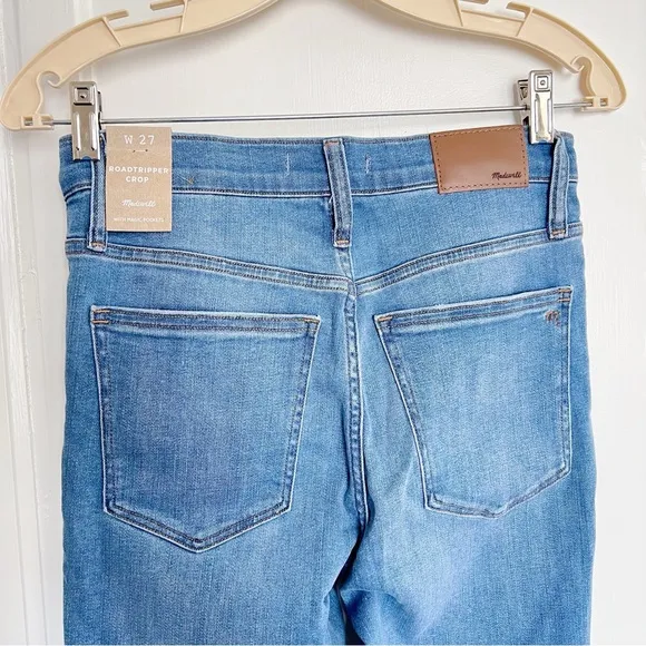 Madewell • Roadtripper Crop Jeans in Iberia Wash skinny ankle cropped slim