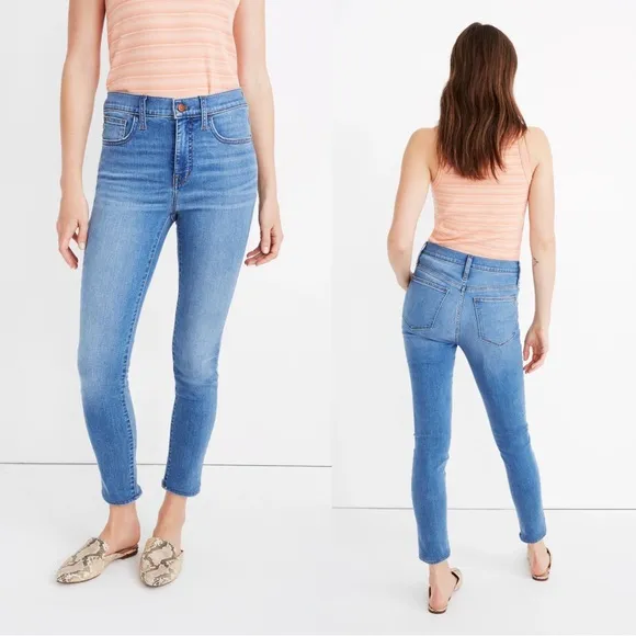 Madewell • Roadtripper Crop Jeans in Iberia Wash skinny ankle cropped slim