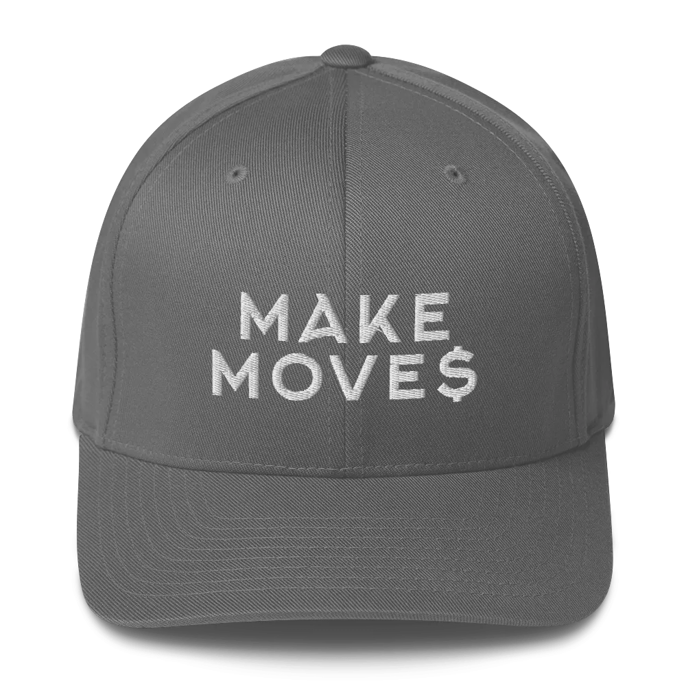 MAKE MOVE$ | Premium Fitted Hat