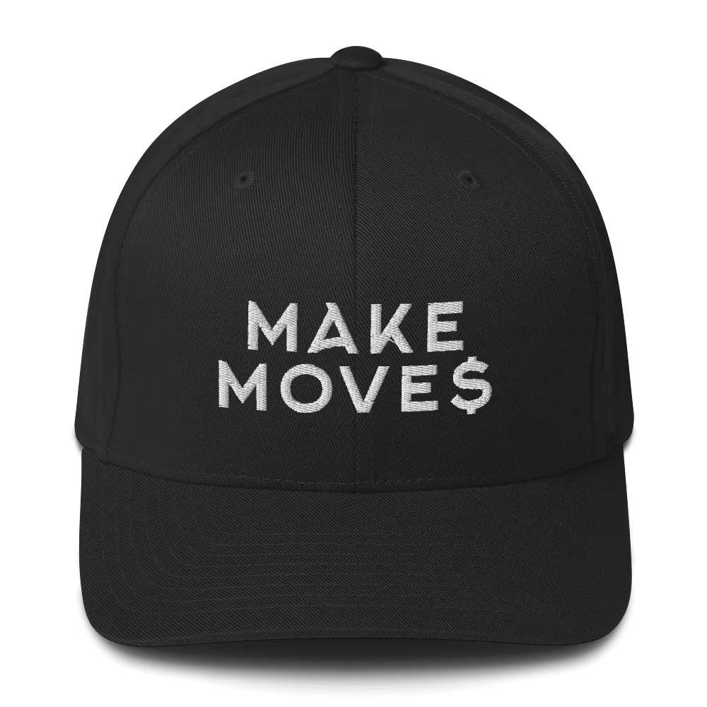 MAKE MOVE$ | Premium Fitted Hat