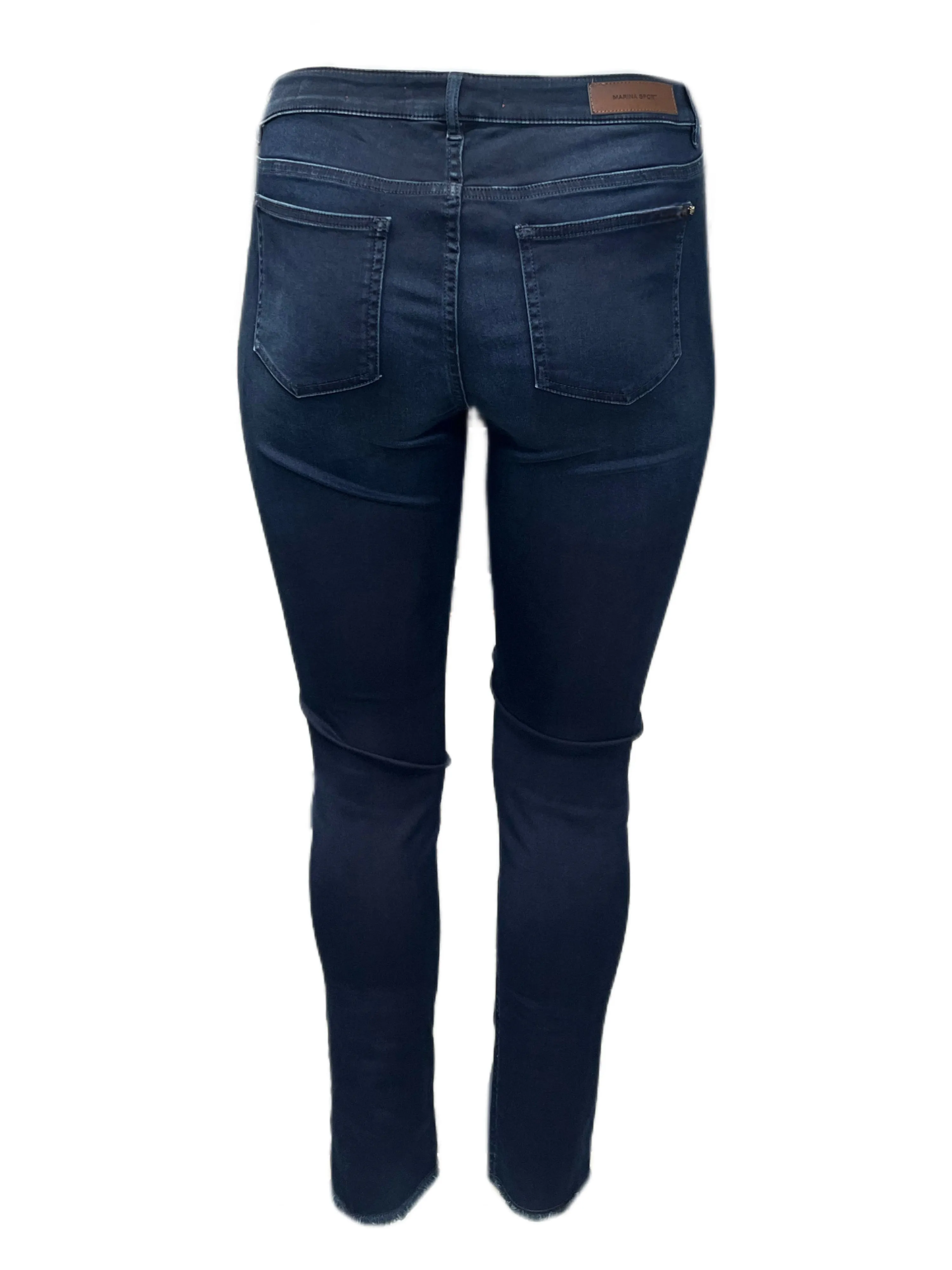 Marina Rinaldi Women's Navy Idrovoro Slim Jeans NWT