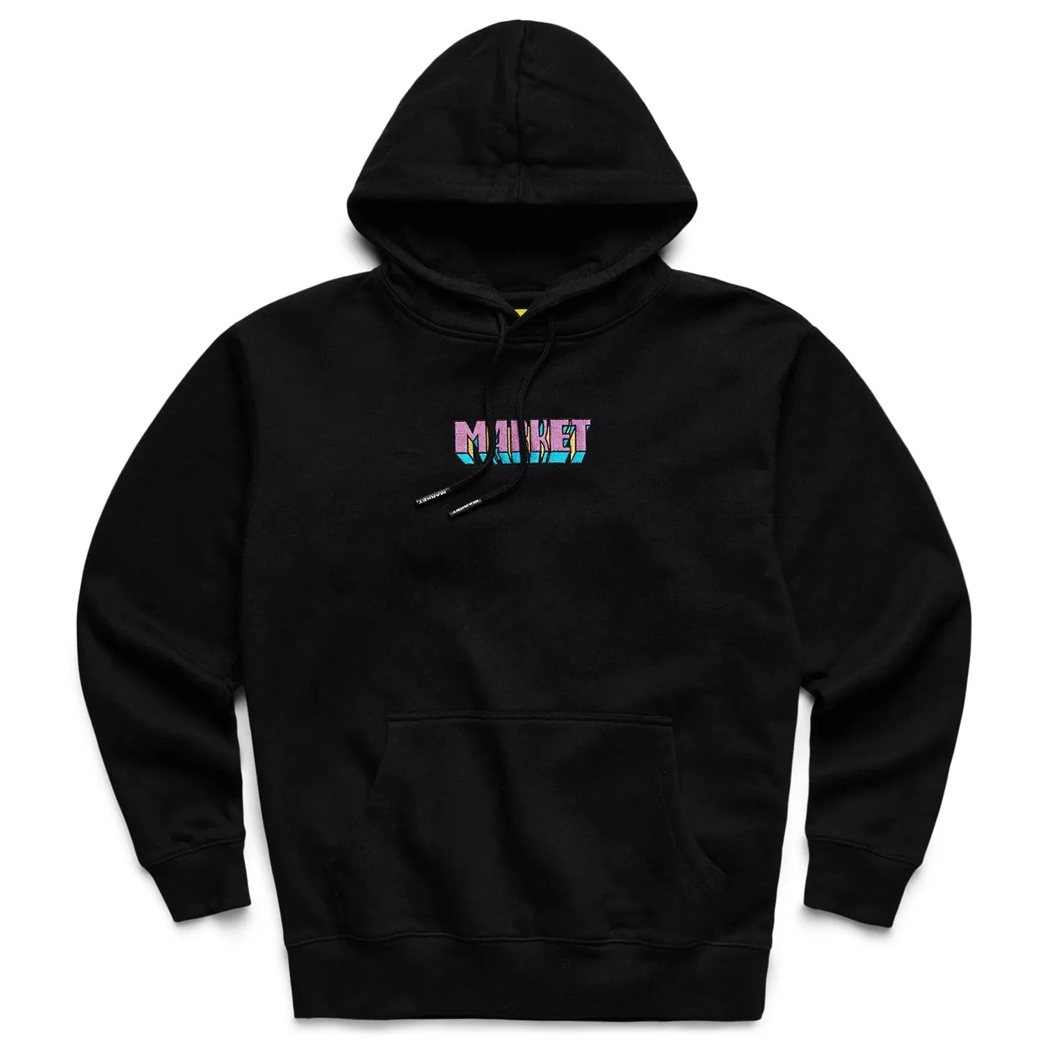 Market Men Smiley Into The Unknown Hoodie Black