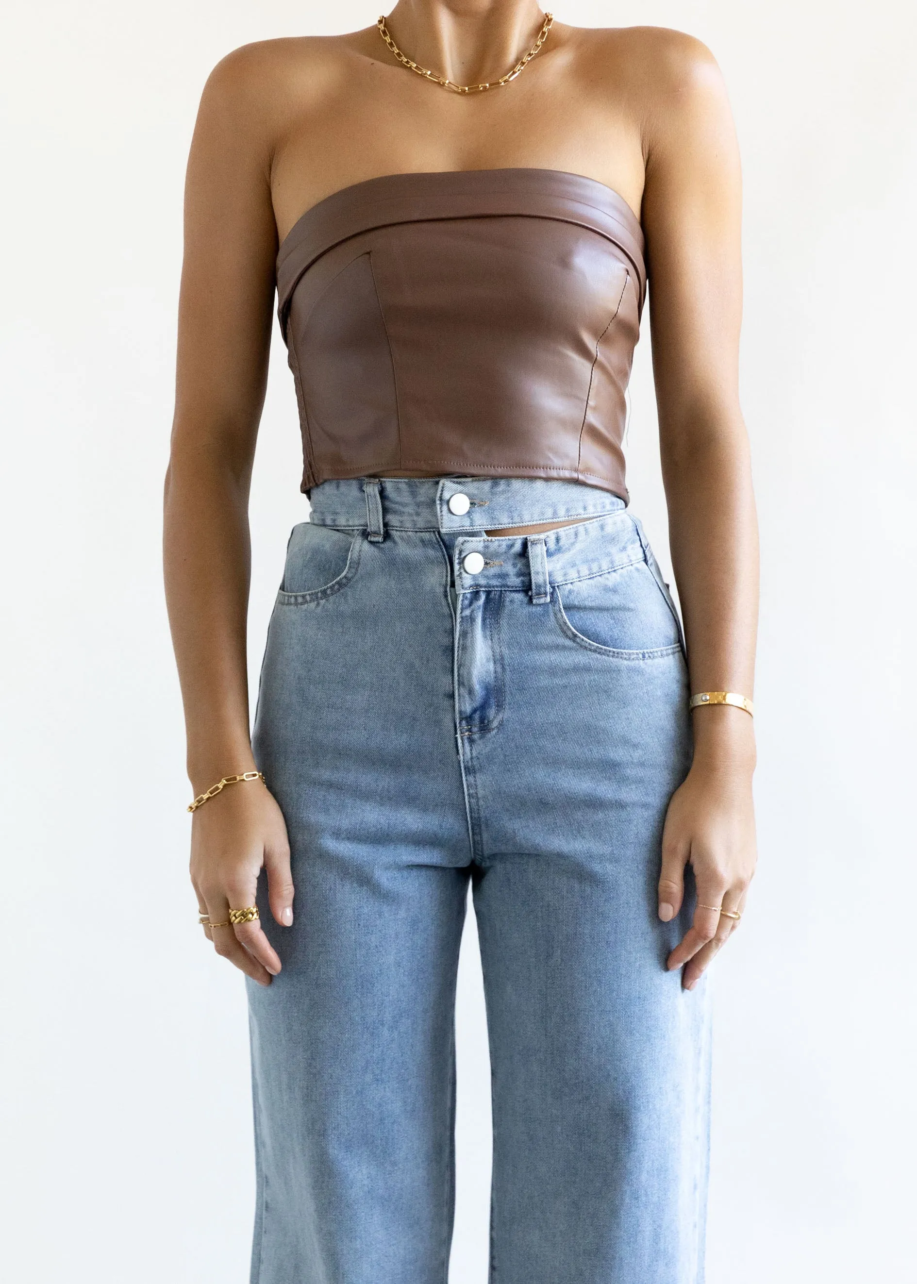 Masse Wide Leg Jeans - Denim Blue
