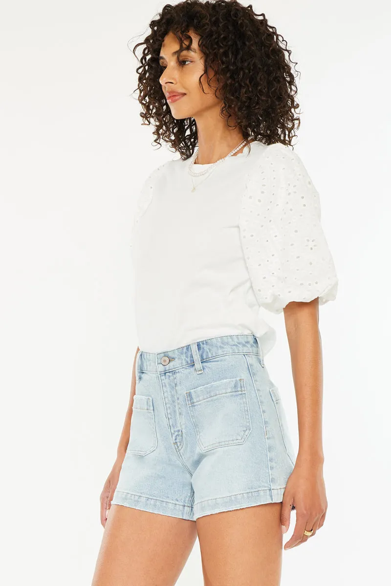 Matilda High Rise Trouser Shorts