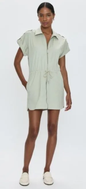Meg Dress in Pistachio