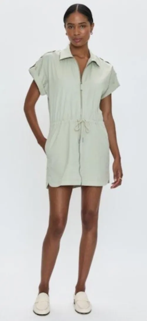 Meg Dress in Pistachio
