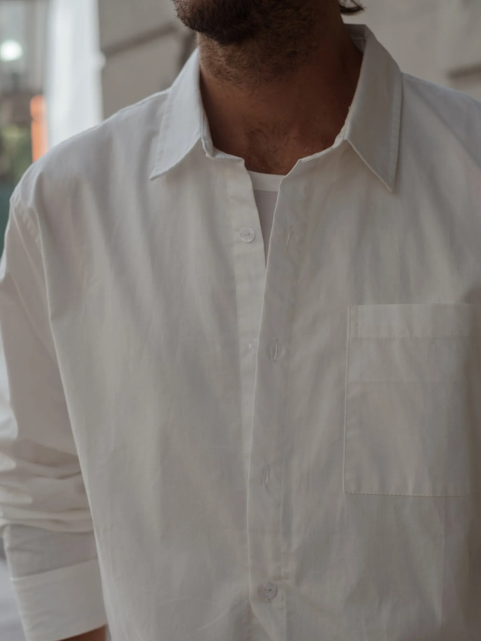 MEN CLASSY SHIRT - CREAMY