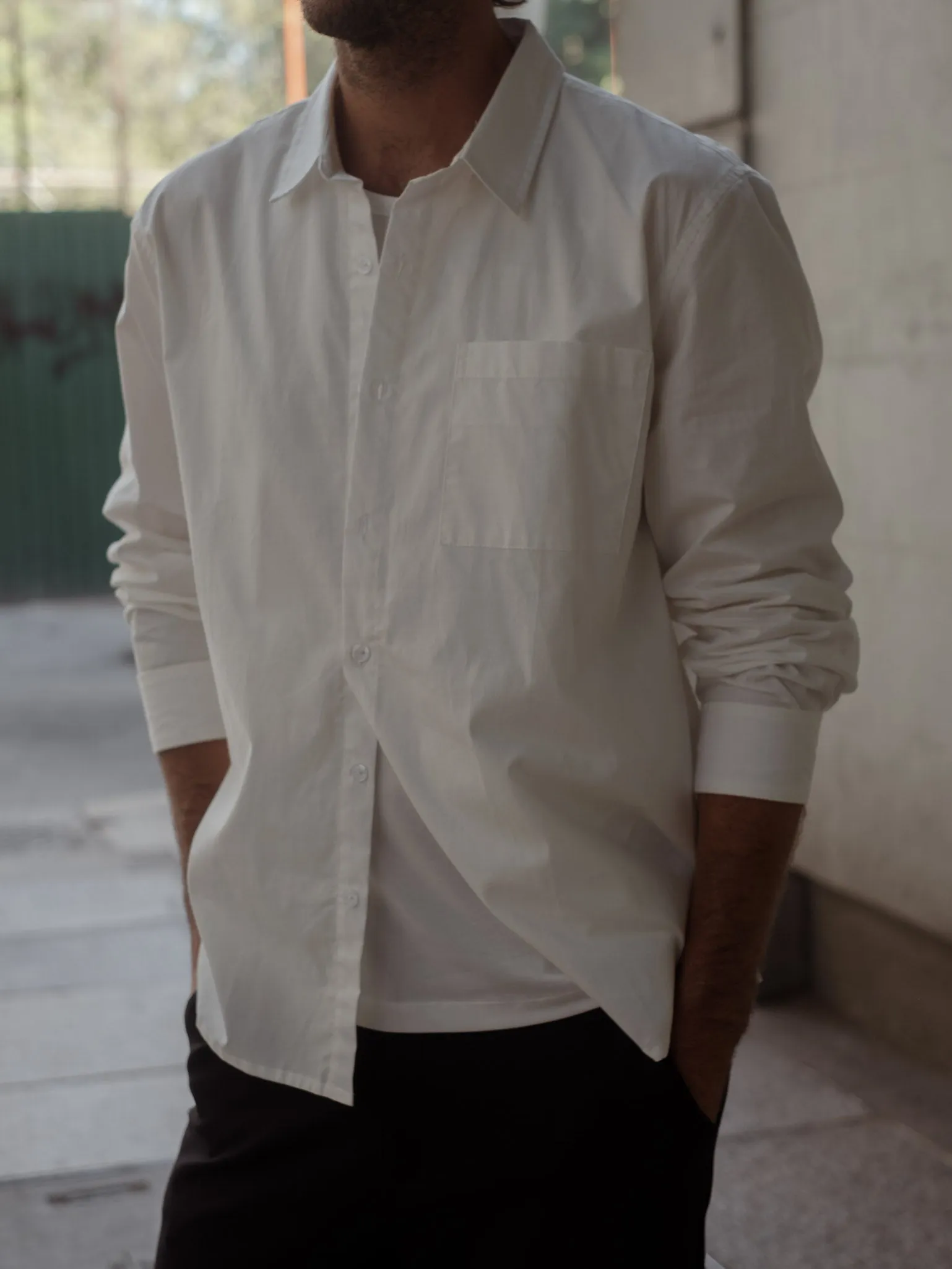 MEN CLASSY SHIRT - CREAMY