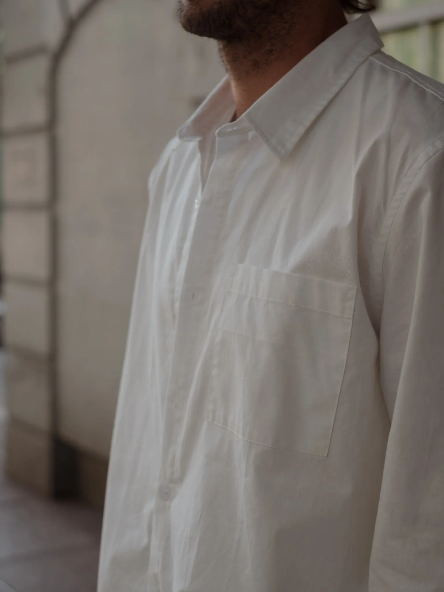 MEN CLASSY SHIRT - CREAMY