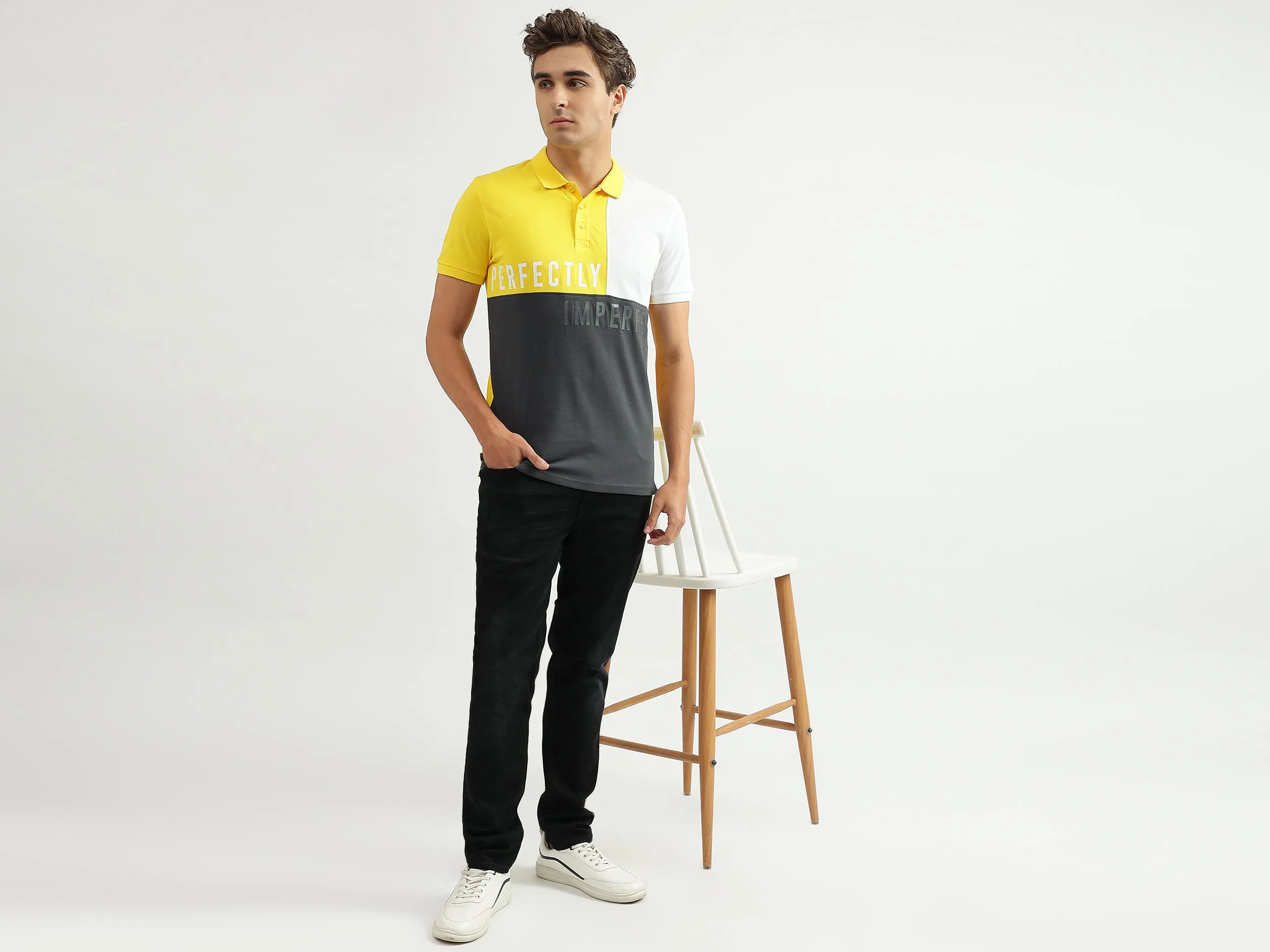 Men Solid Slim Tapered Fit Jeans