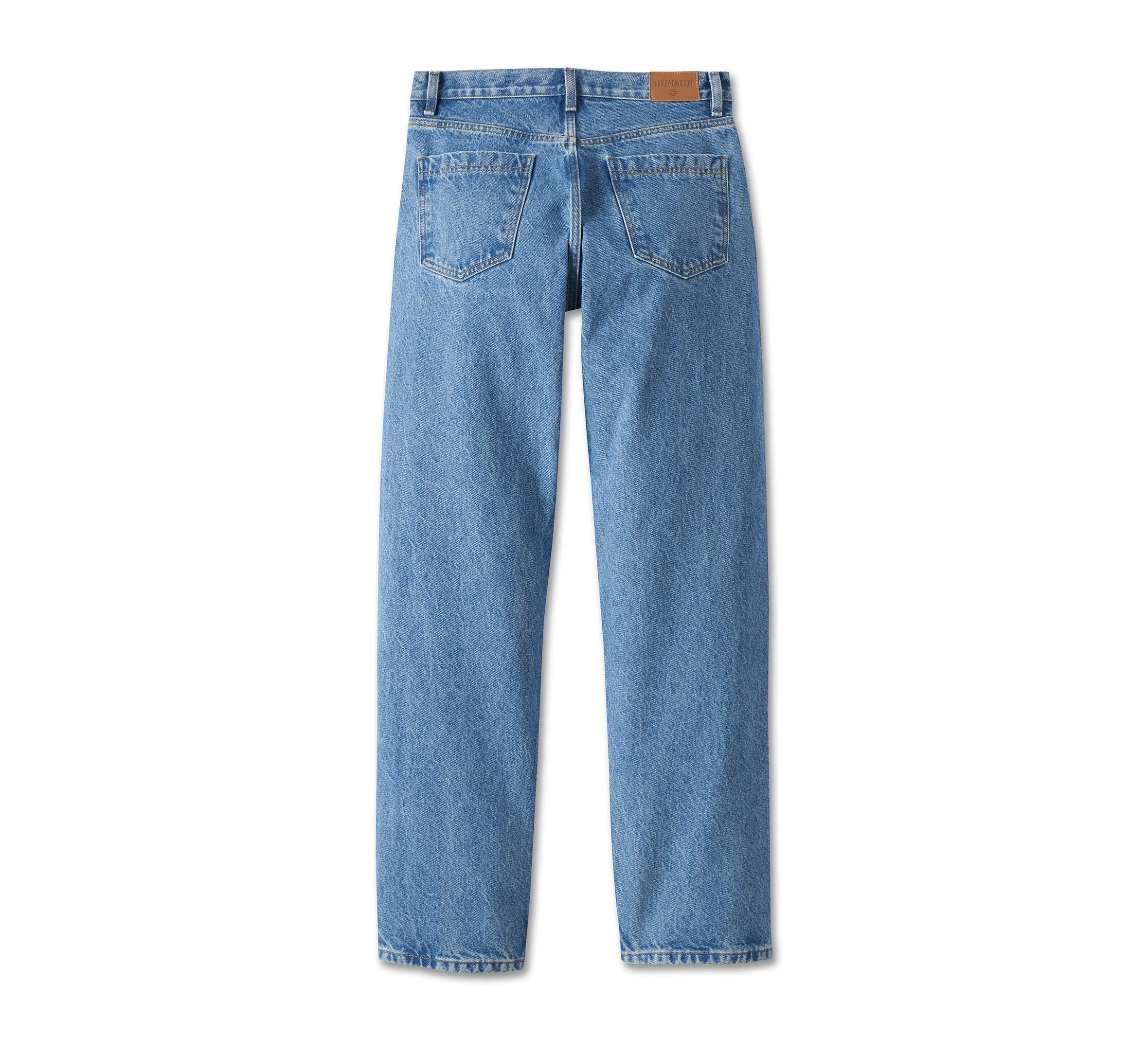 Men's Harley-Davidson Relaxed Jean - Medium Indigo Stone Wash