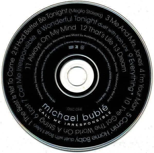 Michael Bublé: Call Me Irresponsible (2xCD, Album, Dlx, Tou)