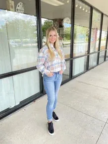Mid Rise Relaxed Skinny Jeans