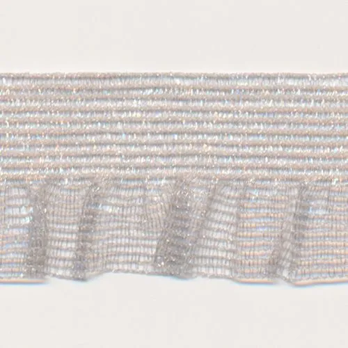 Mist Organdy Frill Stretch #48 Silver