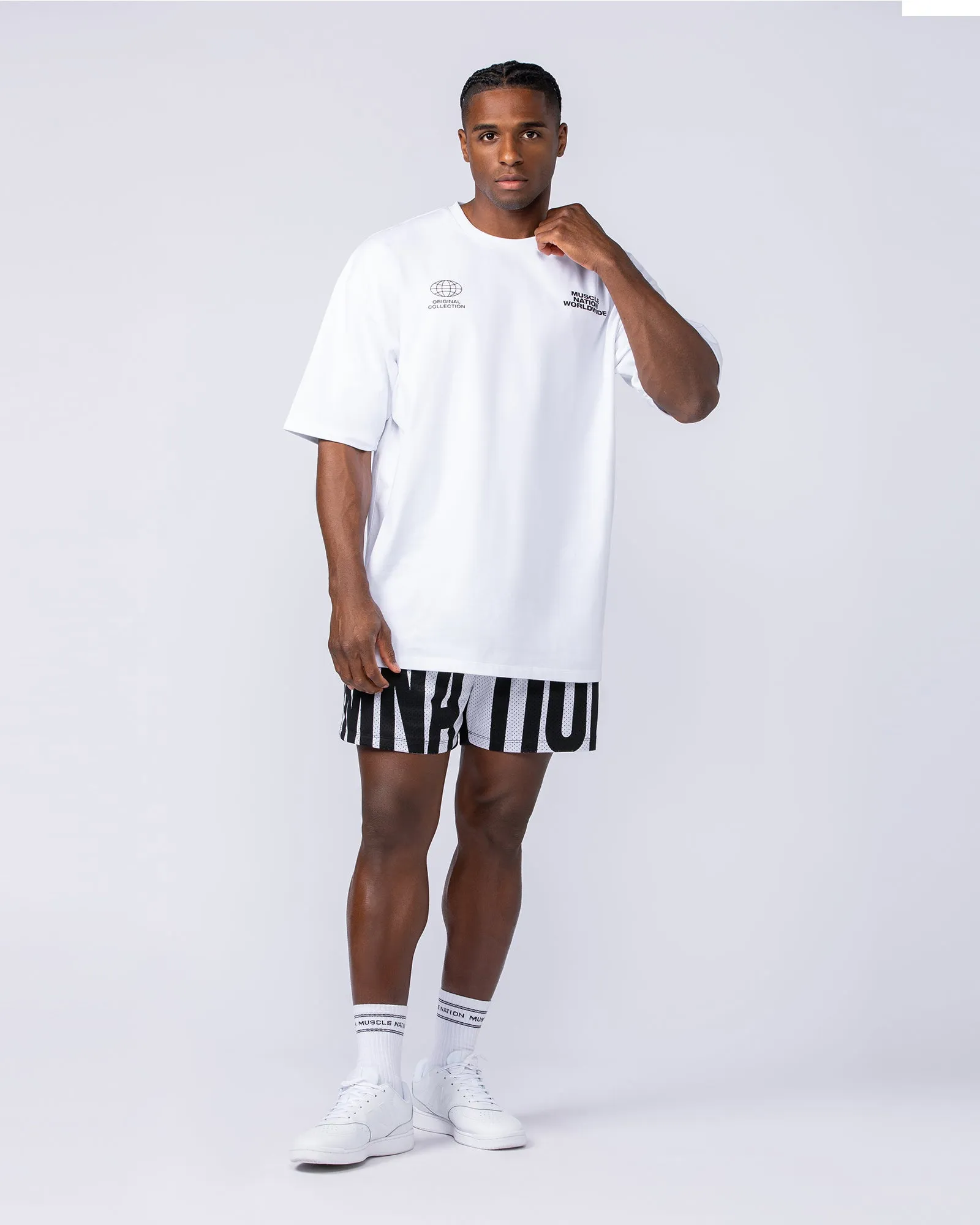 MNation Lay Up 3.5" Shorts - Black