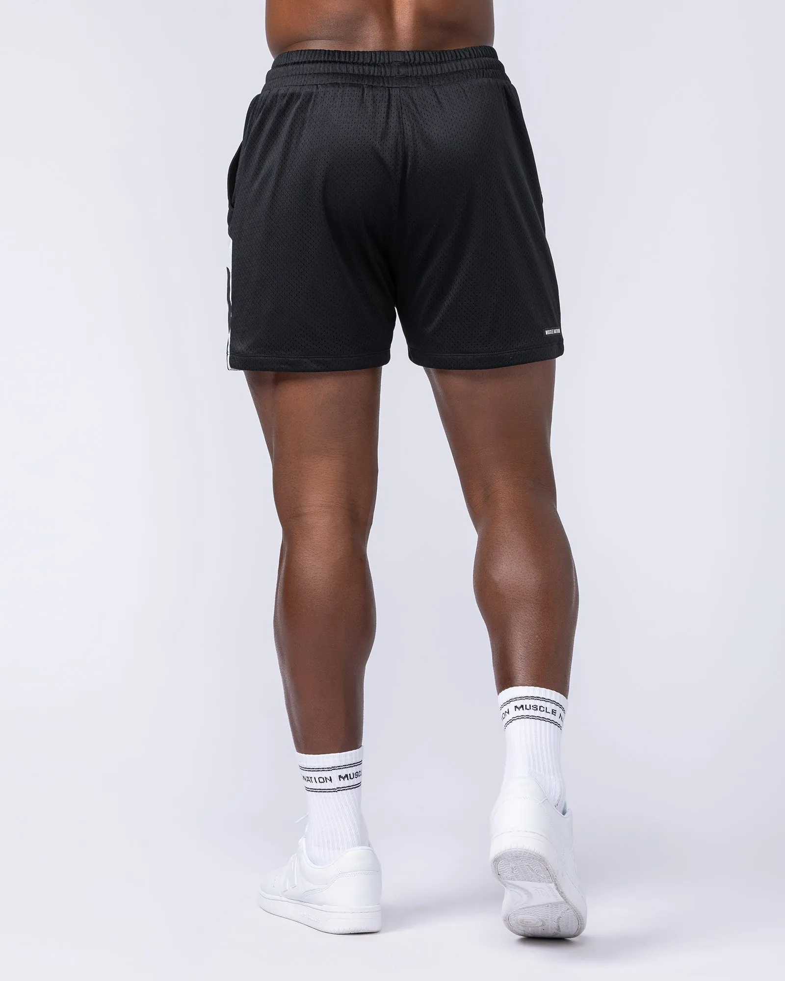 MNation Lay Up 3.5" Shorts - Black