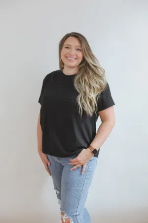 Movemama Nursing Tee w/ Full Zip