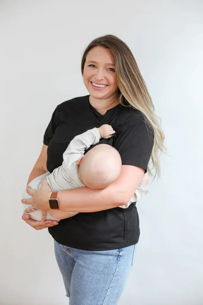 Movemama Nursing Tee w/ Full Zip