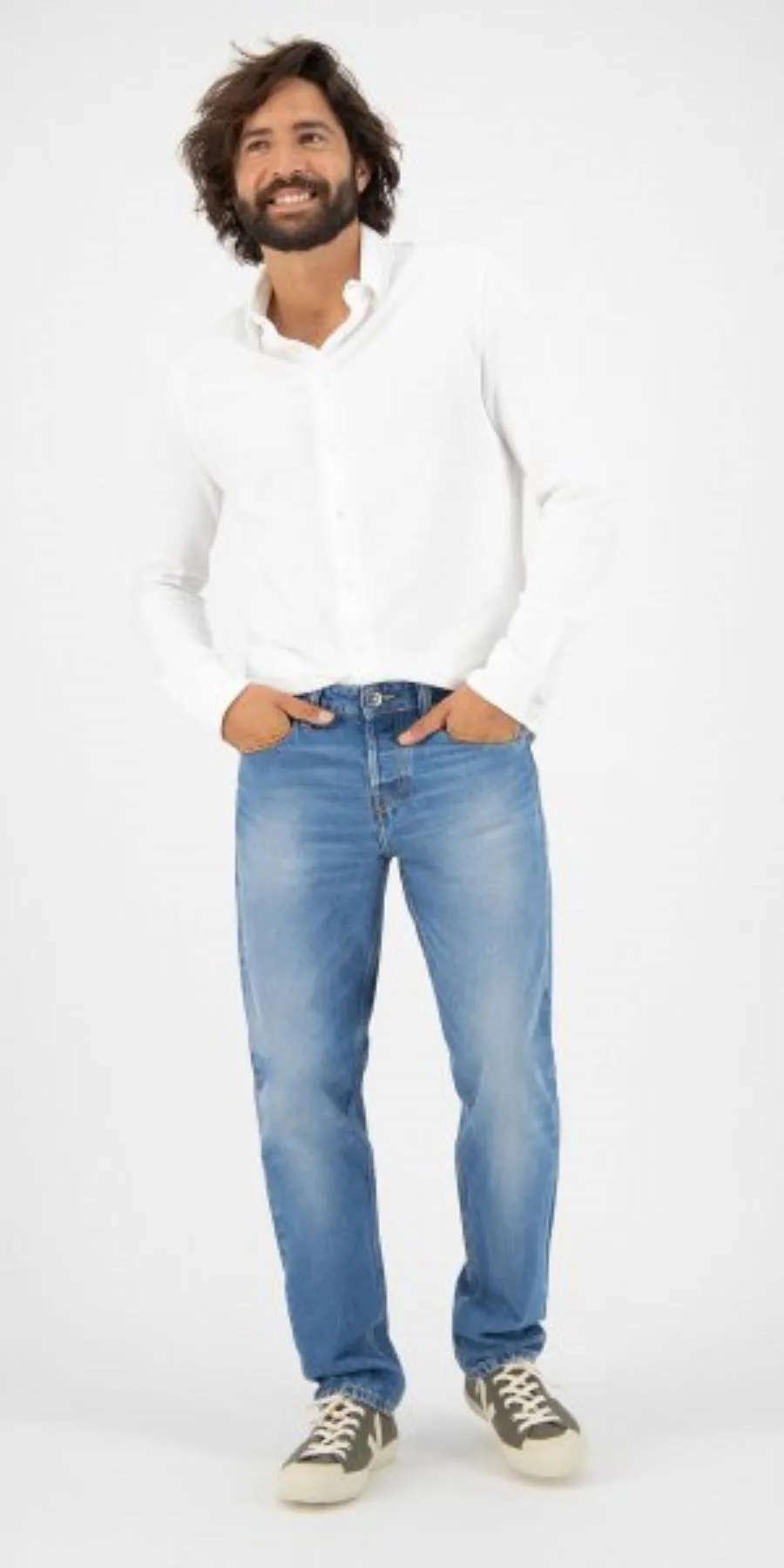 MUD Jeans Extra Easy fan stone