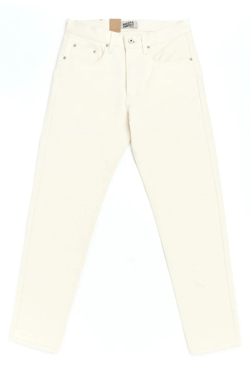 Naked & Famous Denim Easy Guy Undyed Frankenstein Denim