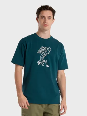 New Balance X Debut Statue T-Shirt | Deep Ocean