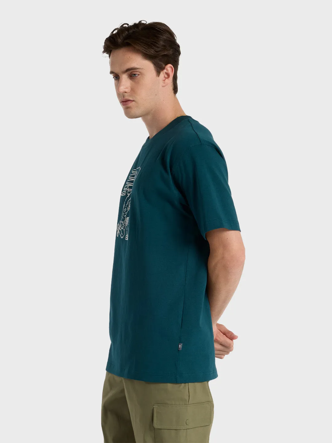 New Balance X Debut Statue T-Shirt | Deep Ocean