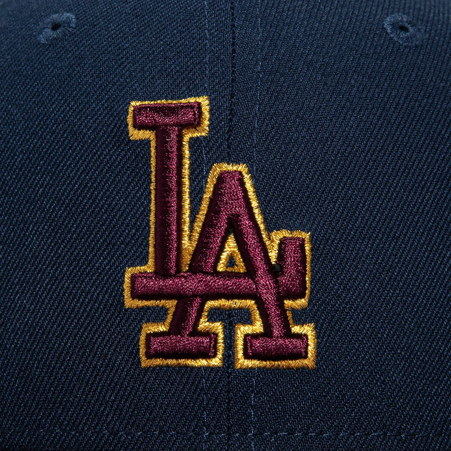 New Era 59Fifty Los Angeles Dodgers 1988 World Series Patch Hat - Navy, Maroon