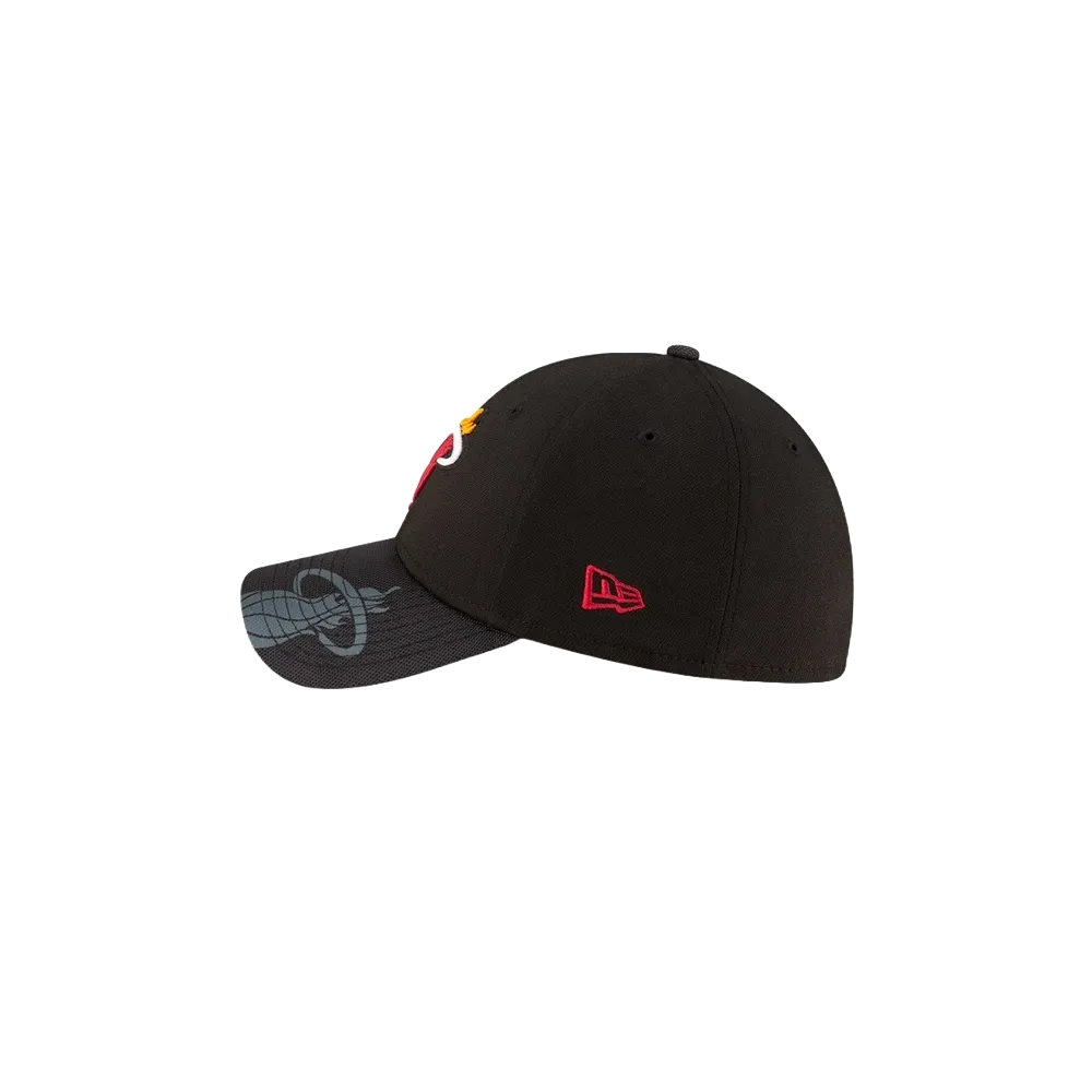 New Era Miami HEAT Visor Hit Flex Fit Dad Hat