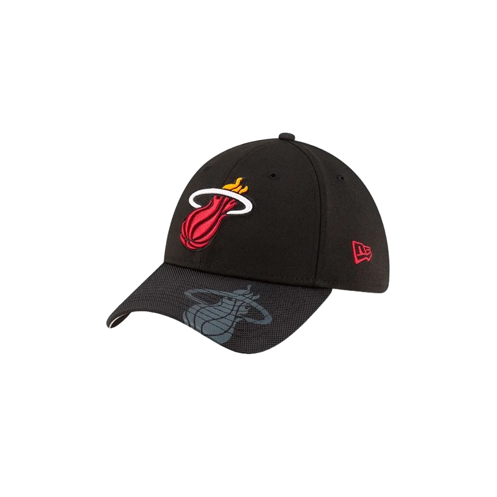 New Era Miami HEAT Visor Hit Flex Fit Dad Hat
