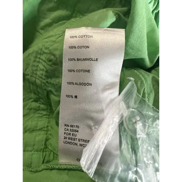 New Free People Moon Bay Parachute Shorts Size Small Irish Green