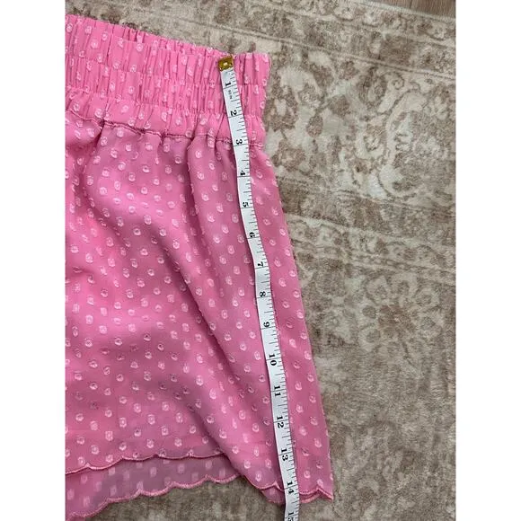 NEW NWT Generation Love Bianca Jacquard Candy Pink Shorts size Small