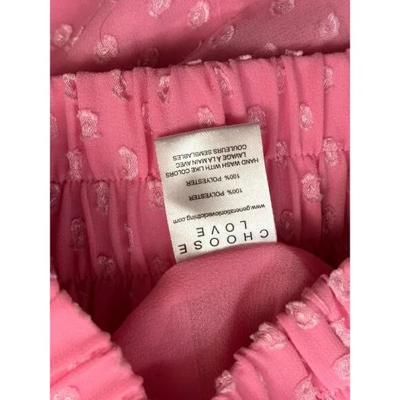 NEW NWT Generation Love Bianca Jacquard Candy Pink Shorts size Small