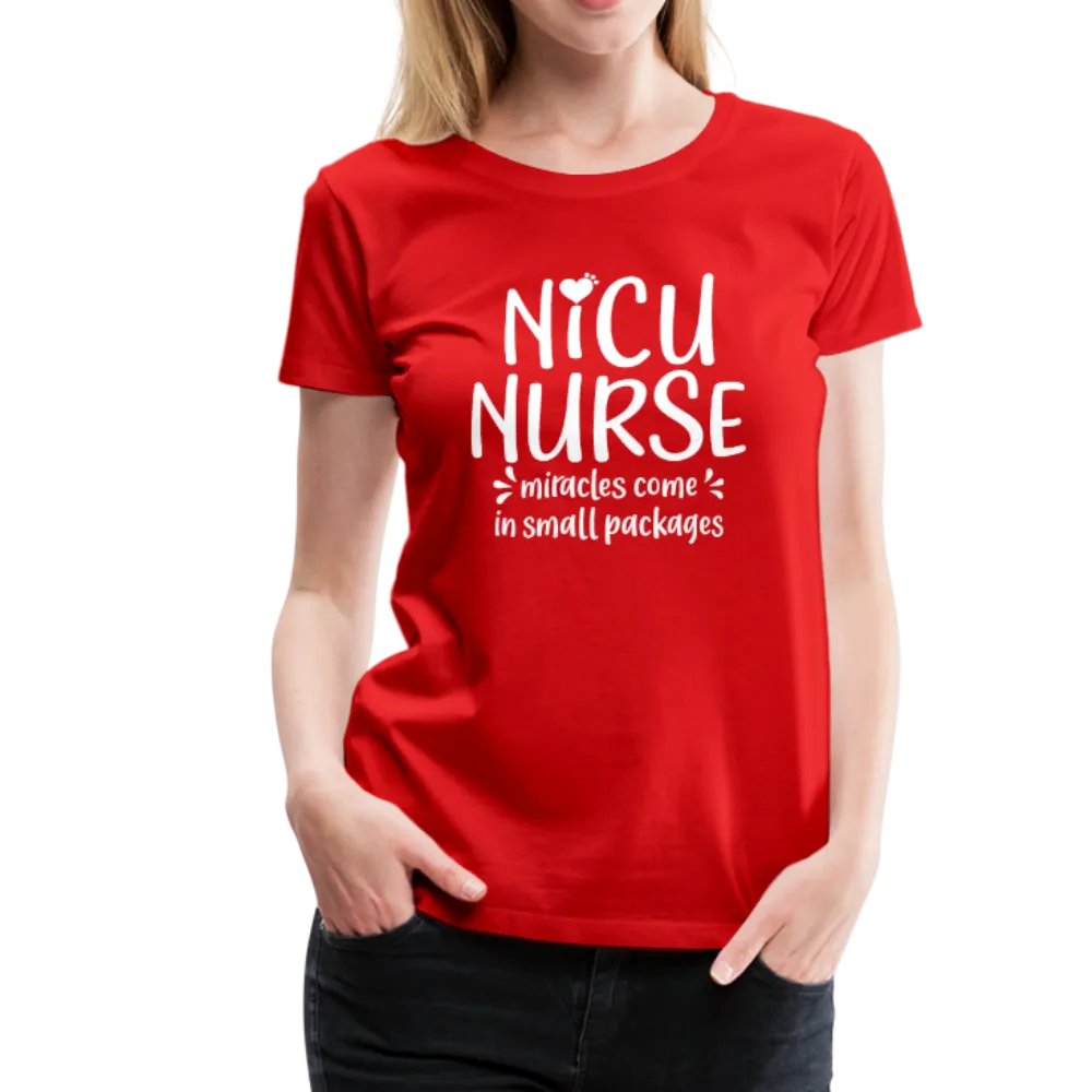 NICE NURSE Women’s Premium T-Shirt (CK1397)
