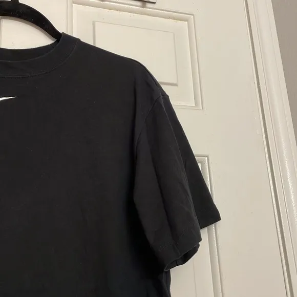 Nike Women's Sportswear Chill Knit Oversized 100% Cotton T-Shirt Dress In Black