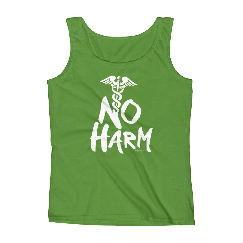 No Harm Caduceus Fitted Tank