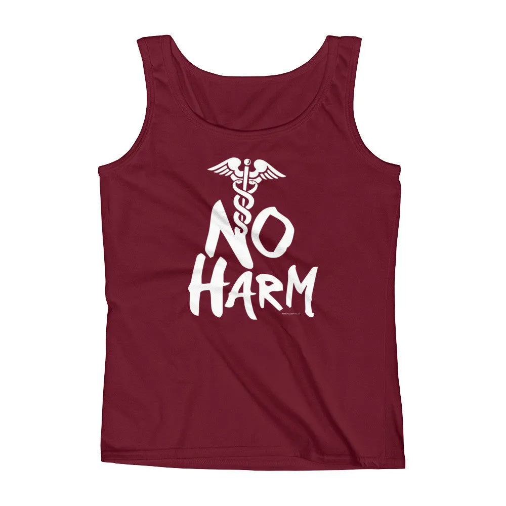 No Harm Caduceus Fitted Tank