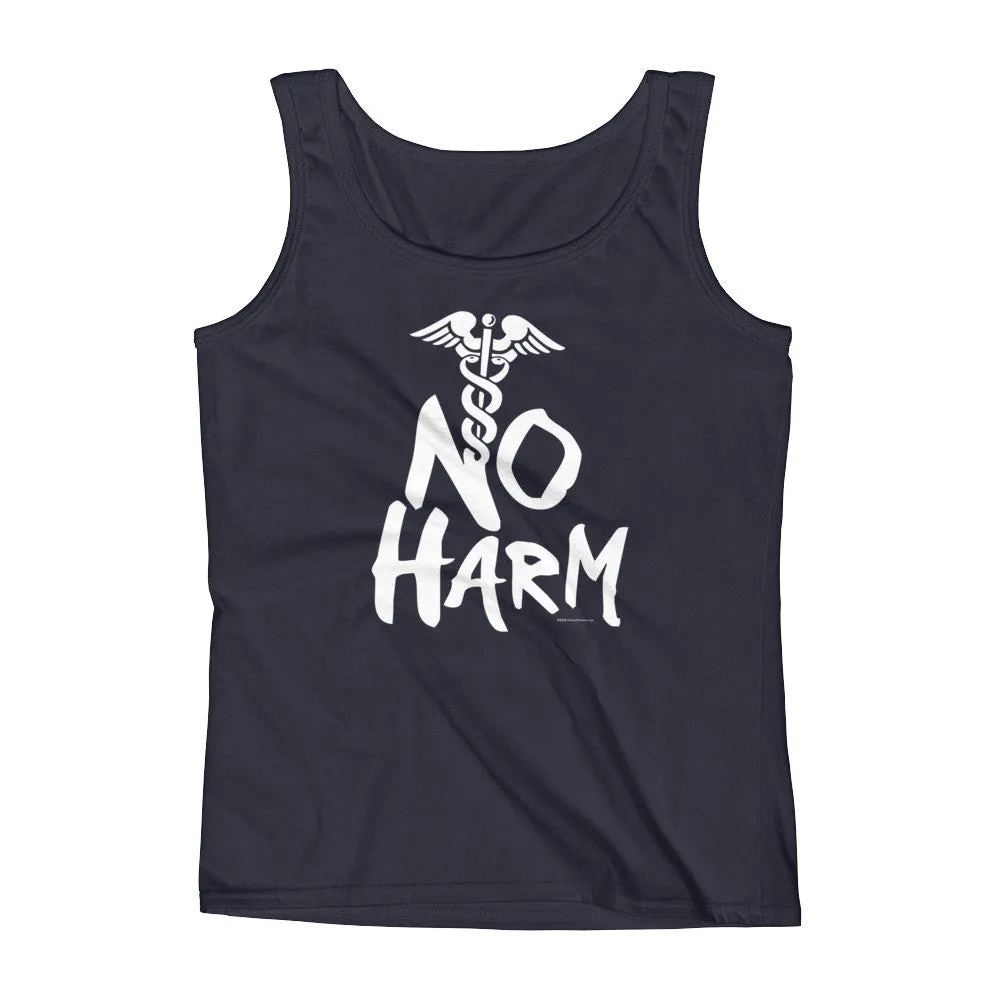 No Harm Caduceus Fitted Tank