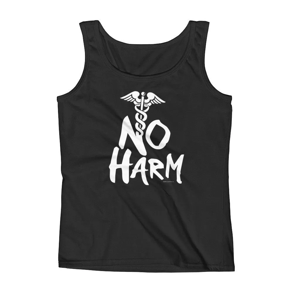 No Harm Caduceus Fitted Tank