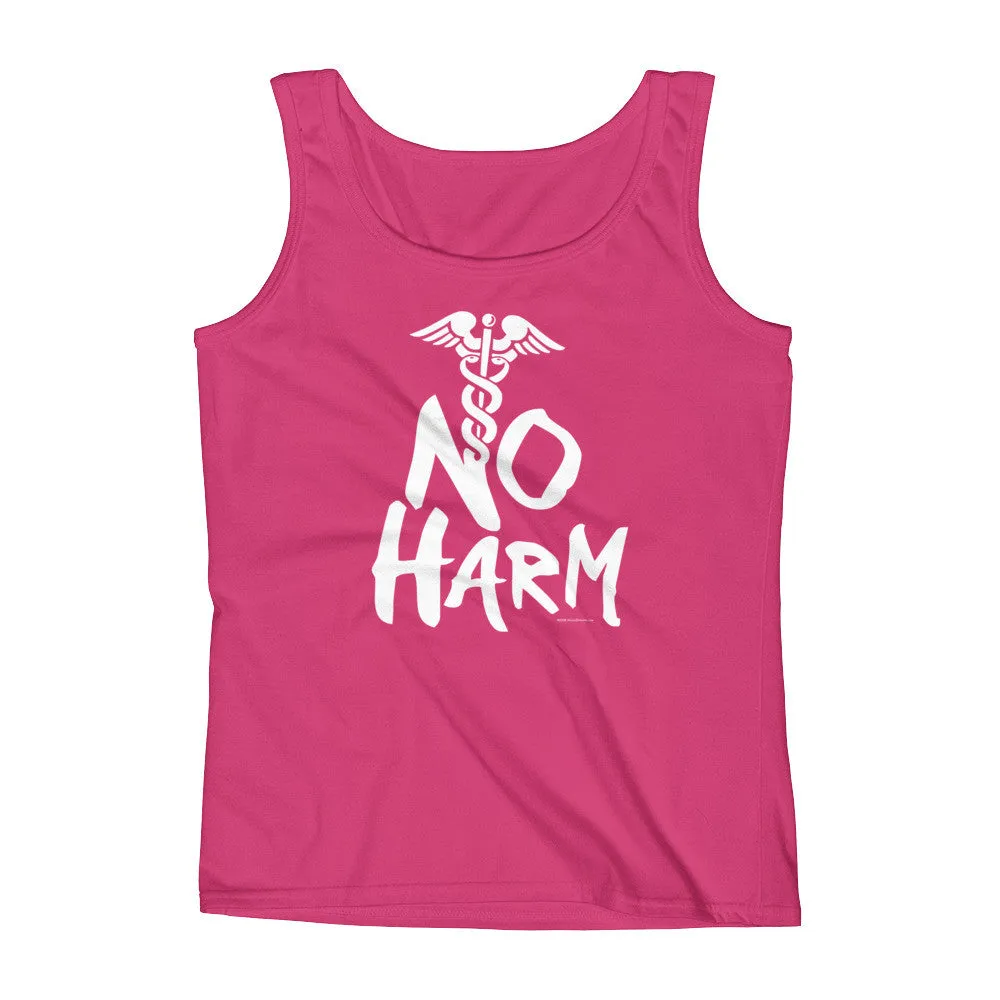 No Harm Caduceus Fitted Tank