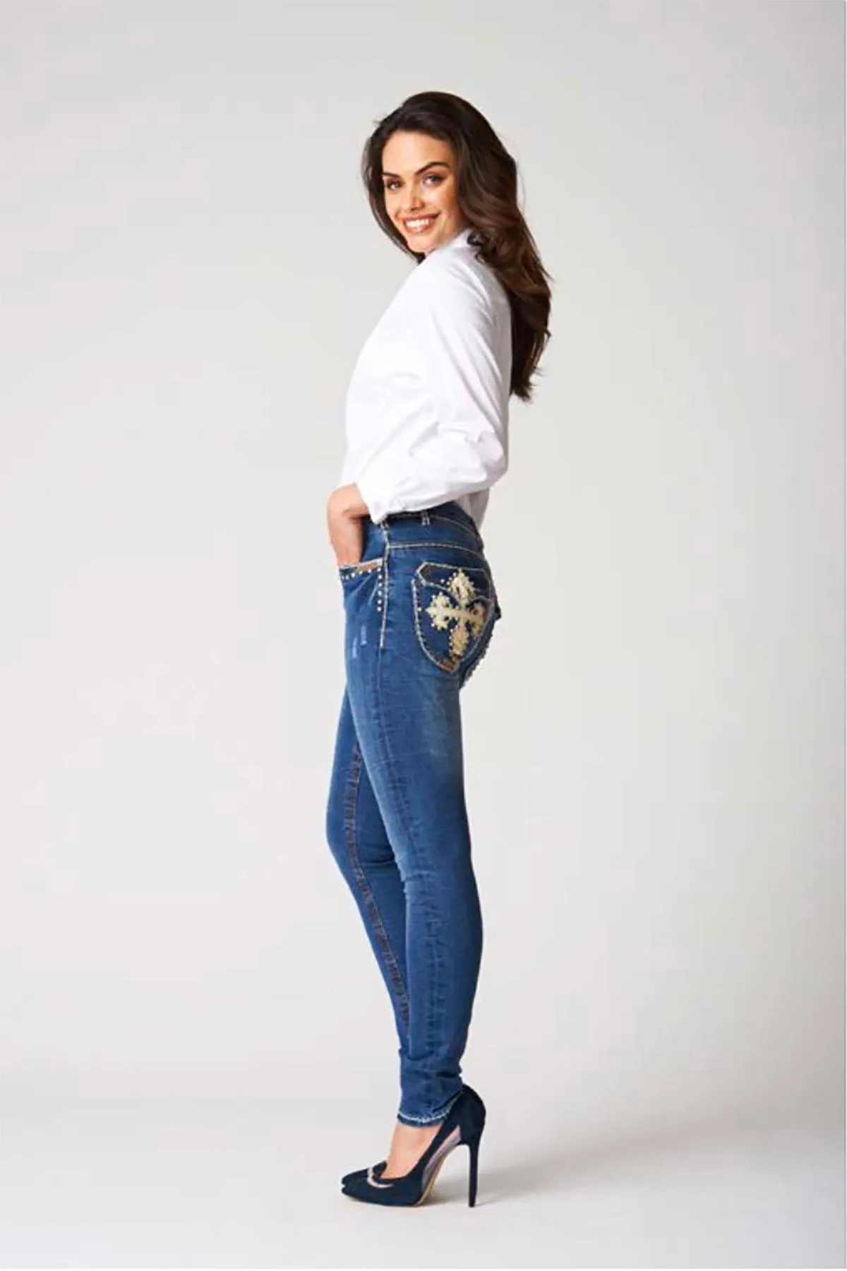 Nottingham Denim Jeans - BLUE - NLJ13
